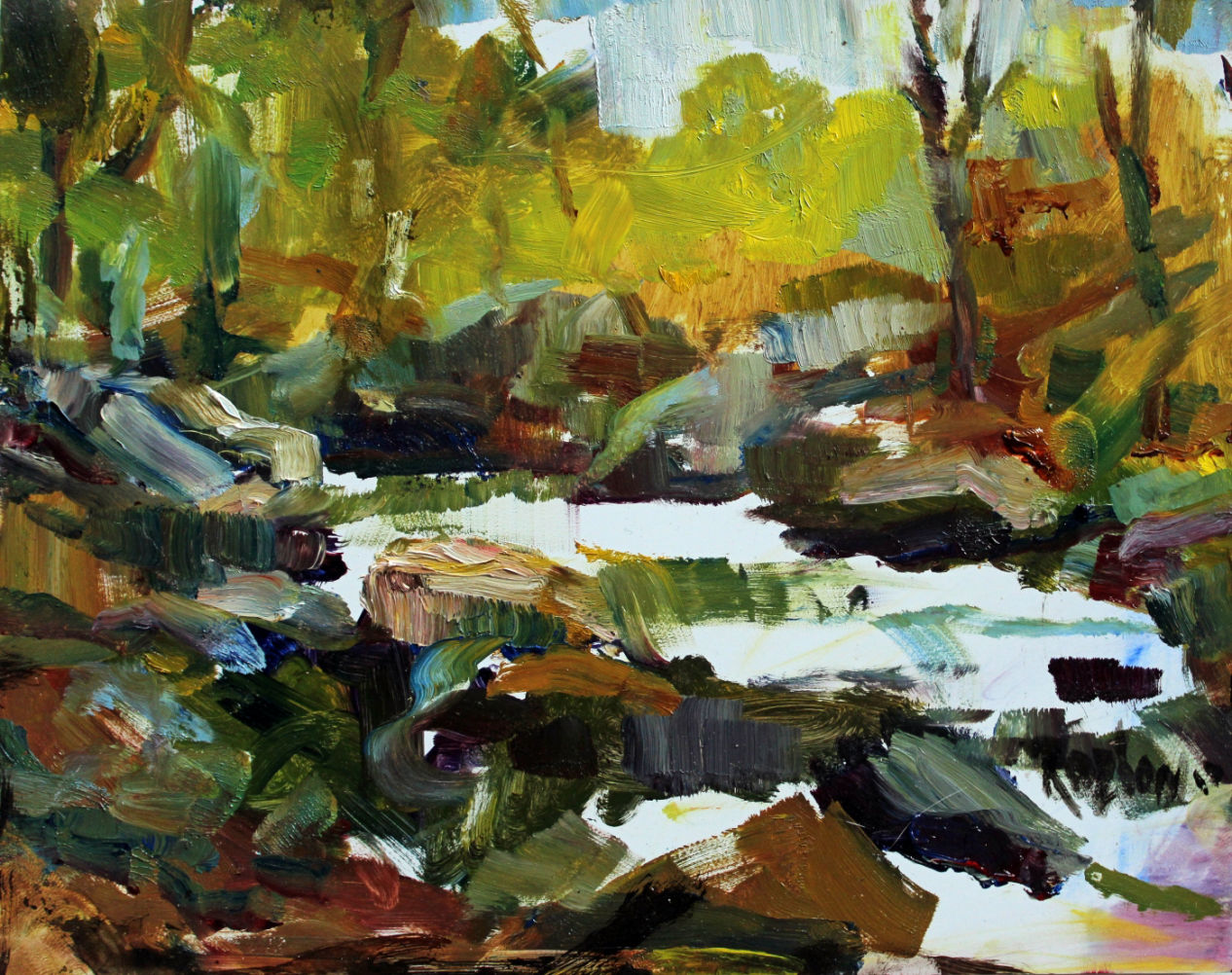 Georgiaville Falls Study