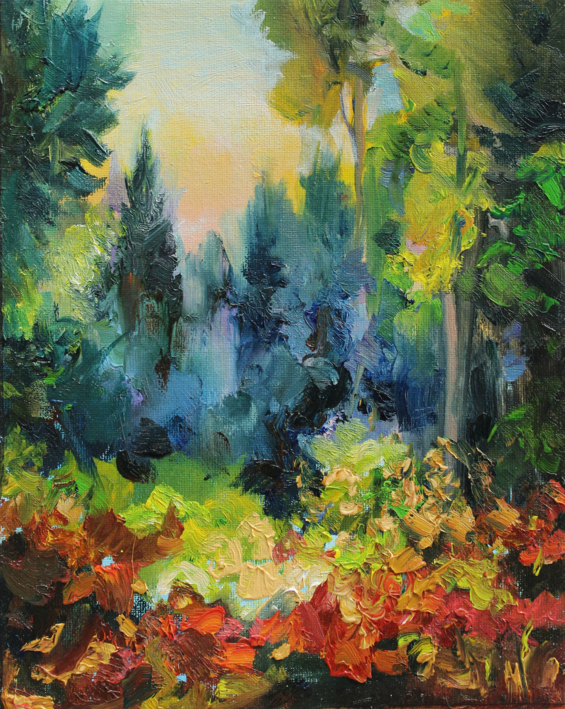 Sunlit Forest